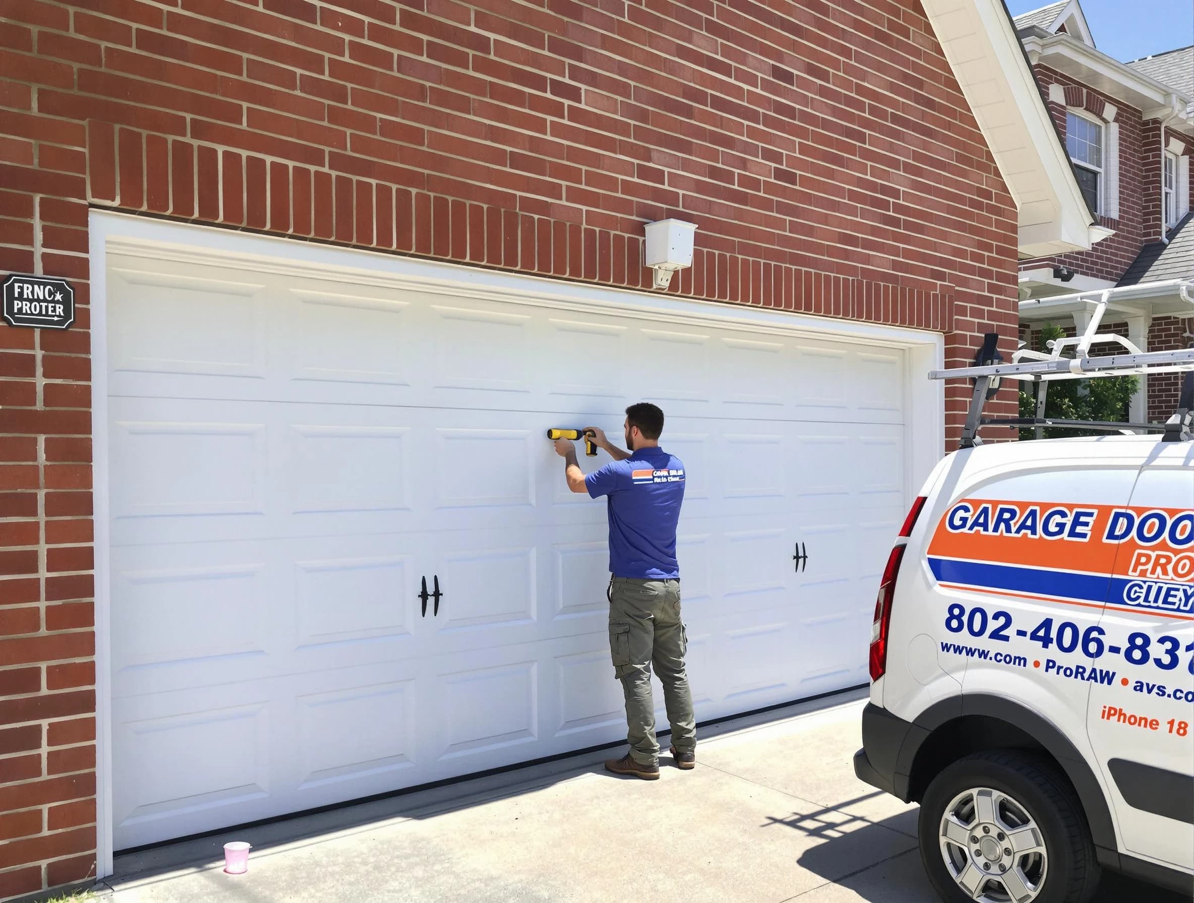 Local garage door repair service by Lovejoy Garage Door Repair in Lovejoy