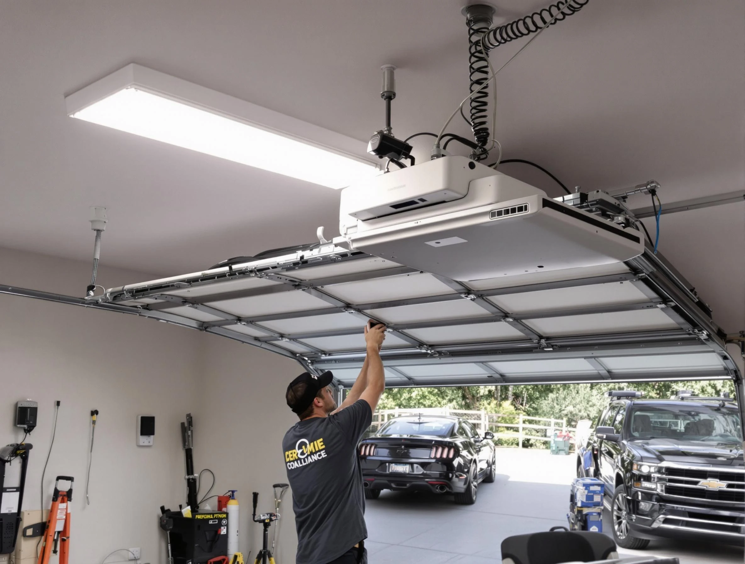 Garage Door Opener Installation in Lovejoy