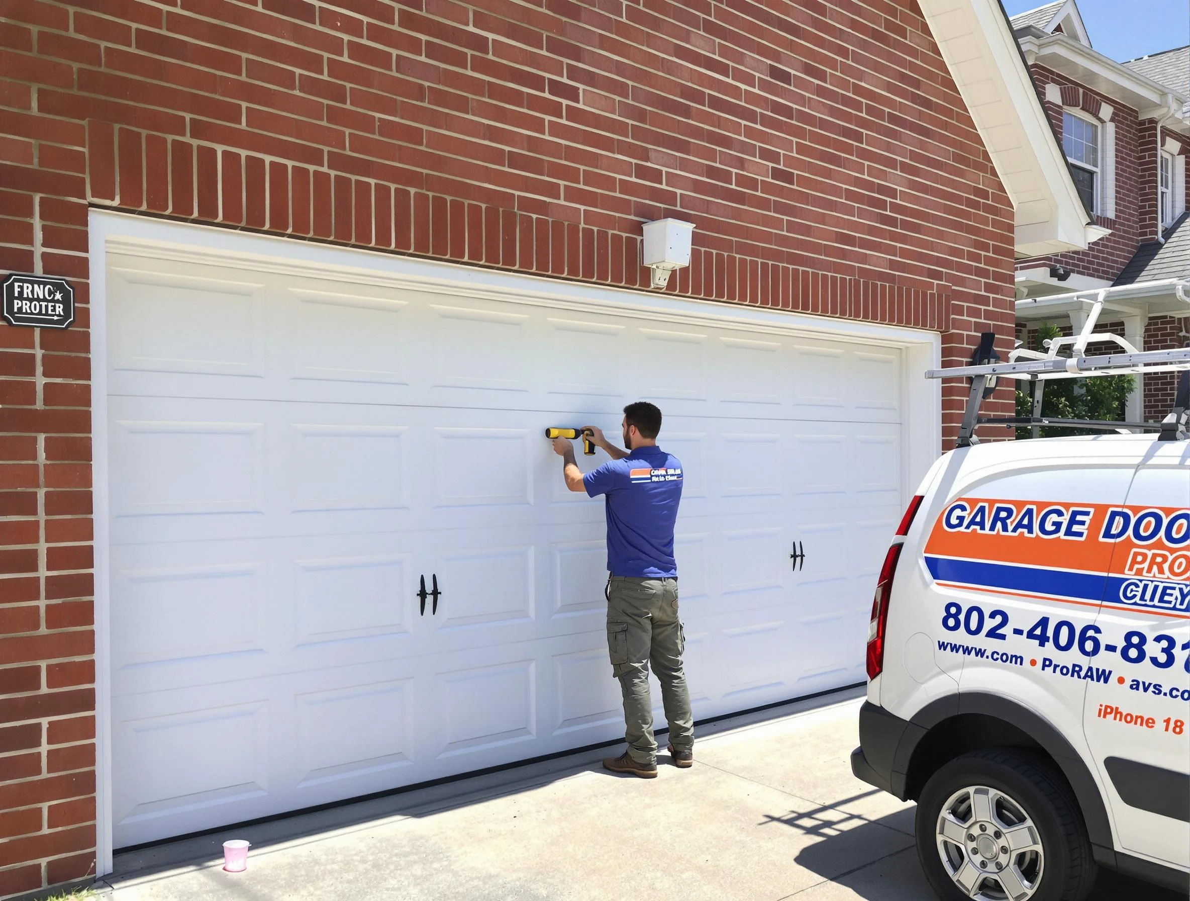 Local garage door repair service by Lovejoy Garage Door Repair in Lovejoy